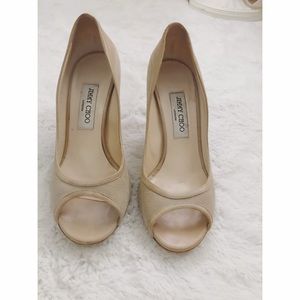 Jimmy Choo London Nude Heel